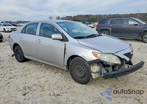 2010 Toyota Corolla Base from USA, damaged, VIN 2T1BU4EE2AC230686